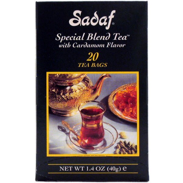 Sadaf Special Blend Tea with Cardamom | Foil Tea Bag - soofercoinc