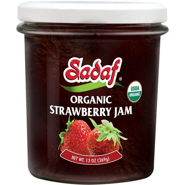 Sadaf Strawberry Jam | Organic 13 oz. - soofercoinc