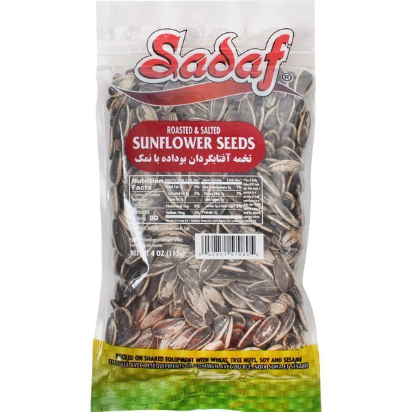 Sadaf Sunflower Seeds | Roasted & Salted - 4 oz. - soofercoinc