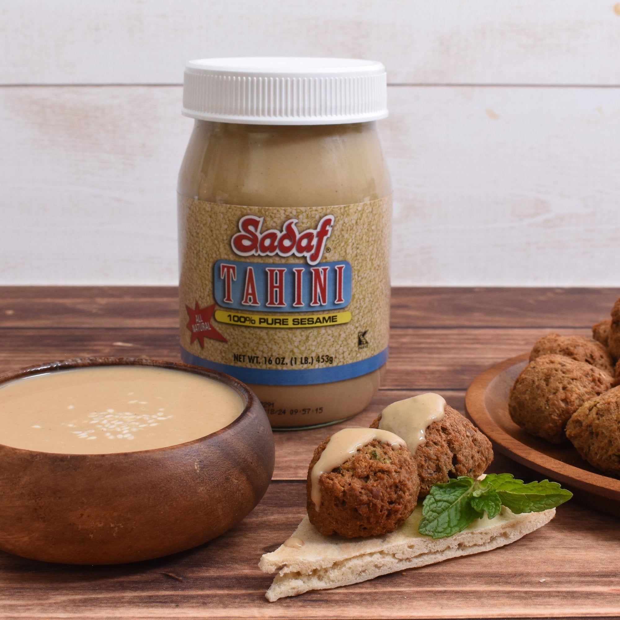 Sadaf Tahini - 16 oz. - soofercoinc