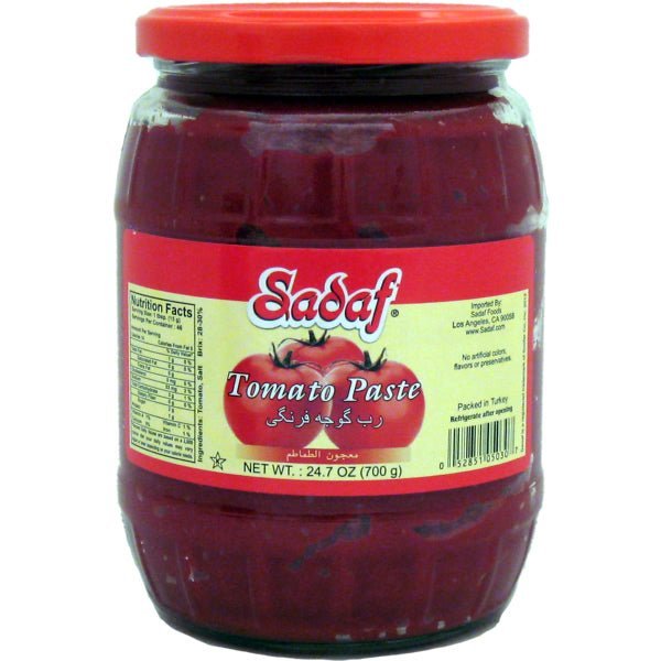 Sadaf Tomato Paste | in Jar - 700 g - soofercoinc