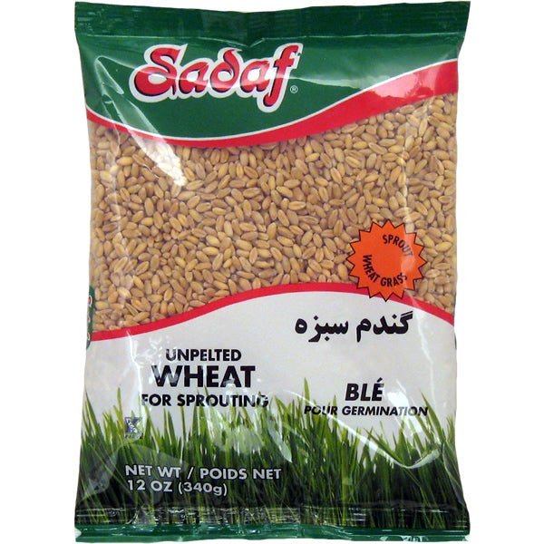 Sadaf Unpelted Wheat - 12 oz. - soofercoinc