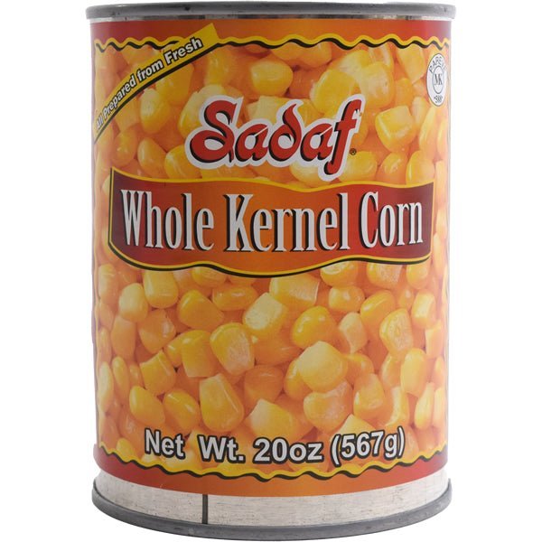 Sadaf Whole Corn Kernels | Canned - 20 oz. - soofercoinc