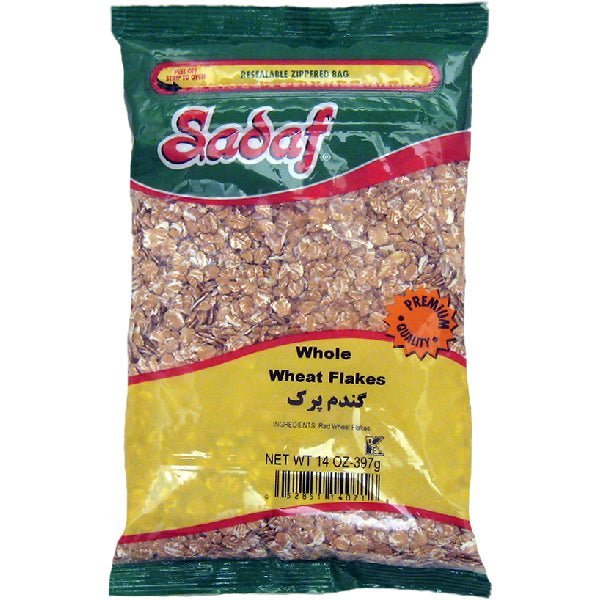 Sadaf Whole Wheat Flakes - 14 oz. - soofercoinc