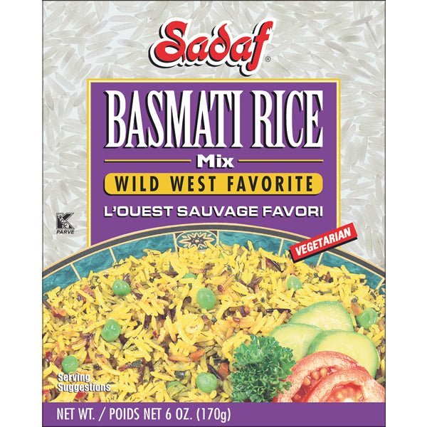 Sadaf Wild West Favorite Basmati Rice Mix - 6 oz. - Sadaf.com