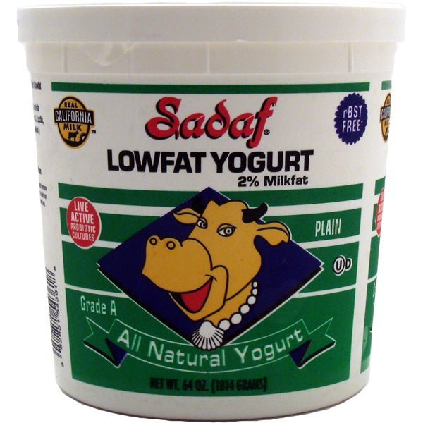 Sadaf Yogurt | Low Fat - 64 oz. - soofercoinc