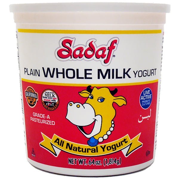 Sadaf Yogurt | Whole Milk - 64 oz. - soofercoinc