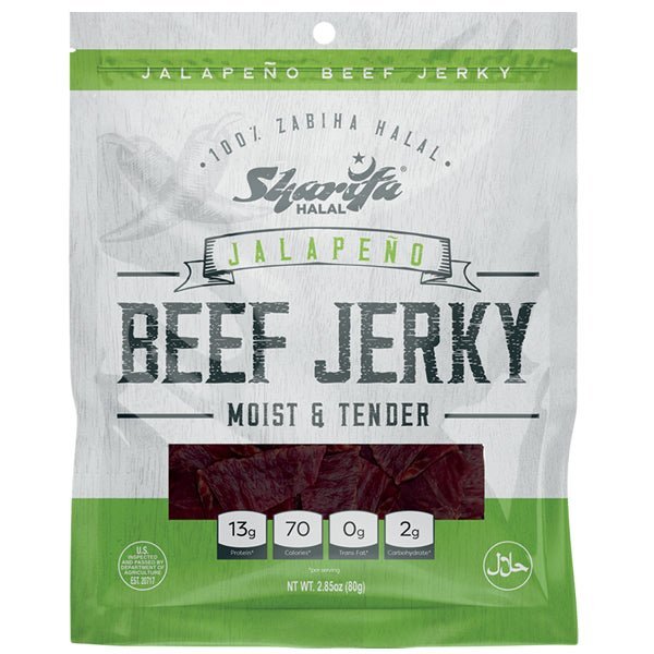 Sharifa Halal Beef Jerky | Jalapeno - 2.85 - soofercoinc