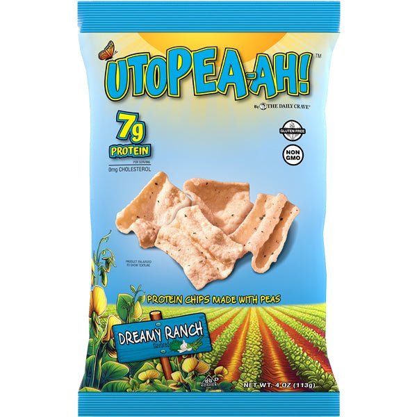 The Daily Crave Dreamy Ranch | Protein Chips Made with Peas 4 oz - Sadaf.com