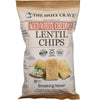 The Daily Crave Lentil Chips | Aged White Cheddar - 4.25 oz. - soofercoinc