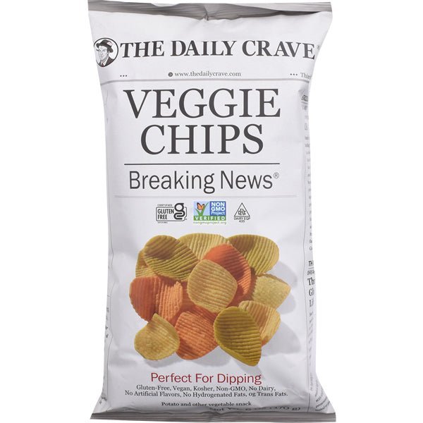 The Daily Crave Veggie Chips - 6 oz. - soofercoinc