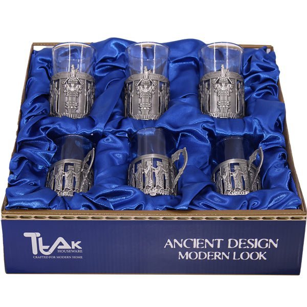 Ttak Takht Jamshid | 6 Pieces Tea Serving Set - soofercoinc